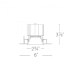 A thumbnail of the WAC Lighting R3ASDL-FCC24 WAC Lighting-R3ASDL-FCC24-Line Drawing