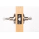 A thumbnail of the Weslock 600Y Legacy Series 600Y Passage Lever Set Door Edge View