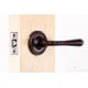 A thumbnail of the Weslock 610Y Legacy Series 610Y Privacy Lever Set Outside Angle View