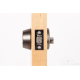 A thumbnail of the Weslock 671 600 Series 671 Keyed Entry Deadbolt Door Edge View