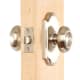 A thumbnail of the Weslock 1740J Julienne Series 1740J Keyed Entry Knob Set Outside Angle View