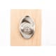 A thumbnail of the Weslock 2772 Oval Series 2772 Keyed Entry Deadbolt Outside View