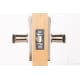A thumbnail of the Weslock 3740P Utica Series 3740P Keyed Entry Lever Set Door Edge View