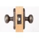 A thumbnail of the Weslock 7140F Wexford Series 7140F Keyed Entry Knob Set Door Edge View