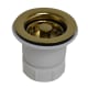 A thumbnail of the Whitehaus WC2BASK Polished Brass