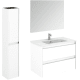 A thumbnail of the WS Bath Collections Ambra 80 Pack 2 Gloss White