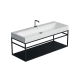 A thumbnail of the WS Bath Collections 3534+9252.31 Glossy White / Matte Black