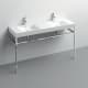 A thumbnail of the WS Bath Collections 3536+9124K1 Glossy White / Polished Chrome