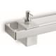 A thumbnail of the WS Bath Collections Icselle 52884+52894-G Polished Chrome / Ceramic White