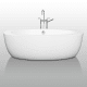 A thumbnail of the Wyndham Collection WC-BT1004-69 White