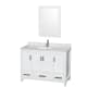 A thumbnail of the Wyndham Collection WC141448SGLVANWHT Wyndham Collection WC141448SGLVANWHT