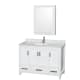 A thumbnail of the Wyndham Collection WC141448SGLVANWHT Wyndham Collection WC141448SGLVANWHT