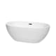 A thumbnail of the Wyndham Collection WCBTK156163 White / Matte Black Trim