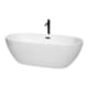 A thumbnail of the Wyndham Collection WCBTK156171ATP11 White / Matte Black Trim