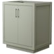 A thumbnail of the Wyndham Collection WCF1111-30S-CX-MXX Light Green / Brushed Nickel Hardware