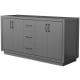 A thumbnail of the Wyndham Collection WCF1111-66D-CX-MXX Dark Gray / Matte Black Hardware