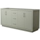 A thumbnail of the Wyndham Collection WCF1111-72D-CX-MXX Light Green / Brushed Nickel Hardware