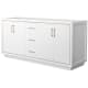 A thumbnail of the Wyndham Collection WCF1111-72D-CX-MXX White / Satin Bronze Hardware