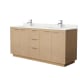 A thumbnail of the Wyndham Collection WCF282872D-QTZ-UNSMXX Light Straw / Giotto Quartz Top / Brushed Nickel Hardware