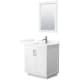 A thumbnail of the Wyndham Collection WCF292930S-QTZ-UNSM24 White / Giotto Quartz Top / Brushed Nickel Hardware