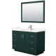 A thumbnail of the Wyndham Collection WCF292948S-QTZ-UNSM46 Green / Giotto Quartz Top / Brushed Nickel Hardware