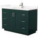 A thumbnail of the Wyndham Collection WCF292948S-QTZ-UNSMXX Green / Giotto Quartz Top / Brushed Nickel Hardware