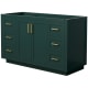 A thumbnail of the Wyndham Collection WCF2929-54S-CX-MXX Green / Brushed Gold Hardware