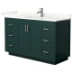 A thumbnail of the Wyndham Collection WCF292954S-QTZ-UNSMXX Green / Giotto Quartz Top / Brushed Nickel Hardware