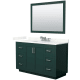 A thumbnail of the Wyndham Collection WCF292954S-QTZ-US3M46 Green / Giotto Quartz Top / Brushed Nickel Hardware