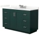 A thumbnail of the Wyndham Collection WCF292954S-QTZ-US3MXX Green / Giotto Quartz Top / Brushed Nickel Hardware