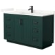 A thumbnail of the Wyndham Collection WCF292954S-QTZ-UNSMXX Green / Giotto Quartz Top / Matte Black Hardware