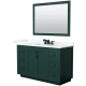 A thumbnail of the Wyndham Collection WCF292954S-QTZ-US3M46 Green / Giotto Quartz Top / Matte Black Hardware