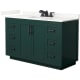 A thumbnail of the Wyndham Collection WCF292954S-QTZ-US3MXX Green / Giotto Quartz Top / Matte Black Hardware