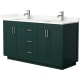 A thumbnail of the Wyndham Collection WCF292960D-QTZ-UNSMXX Green / Giotto Quartz Top / Brushed Nickel Hardware