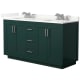 A thumbnail of the Wyndham Collection WCF292960D-QTZ-US3MXX Green / Giotto Quartz Top / Brushed Nickel Hardware