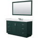 A thumbnail of the Wyndham Collection WCF292960S-QTZ-US3M58 Green / White Quartz Top / Brushed Nickel Hardware