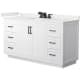 A thumbnail of the Wyndham Collection WCF292960S-QTZ-US3MXX White / White Quartz Top / Matte Black Hardware