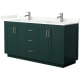 A thumbnail of the Wyndham Collection WCF292966D-QTZ-UNSMXX Green / Giotto Quartz Top / Brushed Nickel Hardware
