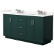 A thumbnail of the Wyndham Collection WCF292966D-QTZ-US3MXX Green / Giotto Quartz Top / Brushed Nickel Hardware