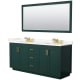 A thumbnail of the Wyndham Collection WCF292972D-QTZ-US3M70 Green / Giotto Quartz Top / Brushed Gold Hardware