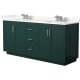 A thumbnail of the Wyndham Collection WCF292972D-QTZ-US3MXX Green / Giotto Quartz Top / Brushed Nickel Hardware