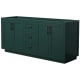 A thumbnail of the Wyndham Collection WCF2929-72D-CX-MXX Green / Matte Black Hardware