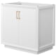 A thumbnail of the Wyndham Collection WCF414136S-CXSXX-MXX White / Satin Bronze Hardware