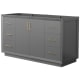 A thumbnail of the Wyndham Collection WCF414160S-CXSXX-MXX Dark Gray / Satin Bronze Hardware