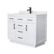 A thumbnail of the Wyndham Collection WCG262642S-QTZ-UNSMXX White / Giotto Quartz Top / Matte Black Hardware