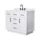 A thumbnail of the Wyndham Collection WCG262642S-QTZ-US3MXX White / Giotto Quartz Top / Matte Black Hardware