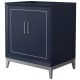 A thumbnail of the Wyndham Collection WCH515130S-CXSXX-MXX Dark Blue / Brushed Nickel Hardware