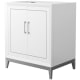 A thumbnail of the Wyndham Collection WCH515130S-CXSXX-MXX White / Brushed Nickel Hardware