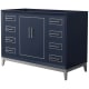 A thumbnail of the Wyndham Collection WCH515148S-CXSXX-MXX Dark Blue / Brushed Nickel Hardware