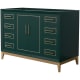 A thumbnail of the Wyndham Collection WCH515148S-CXSXX-MXX Green / Satin Bronze Hardware